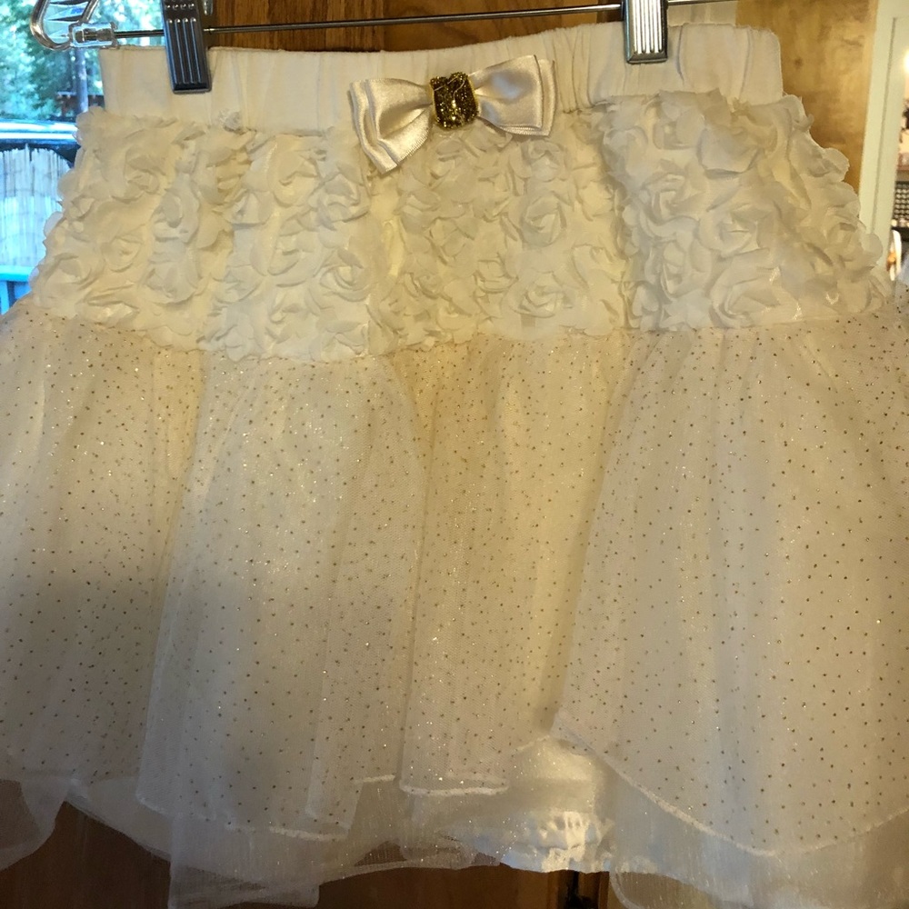 Girl’s Gold and Cream Skirt